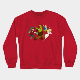 SitcomD&D Characters 2 Crewneck Sweatshirt